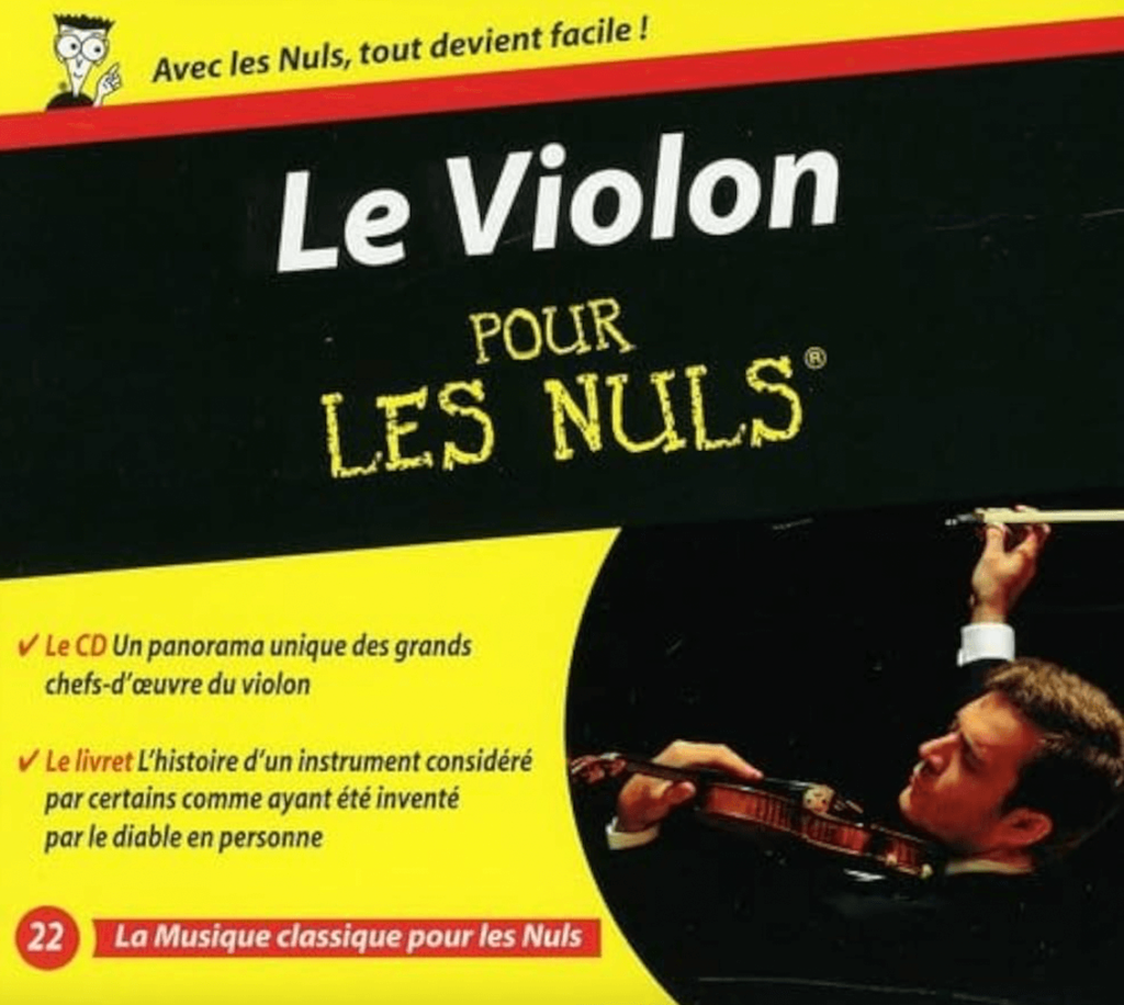 livre violon pour les nuls
