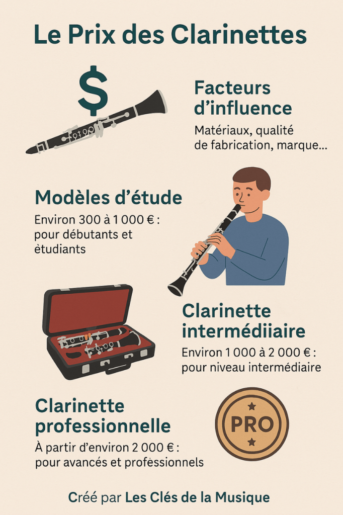 prix clarinette