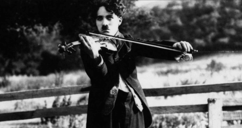 charlie chaplin violon