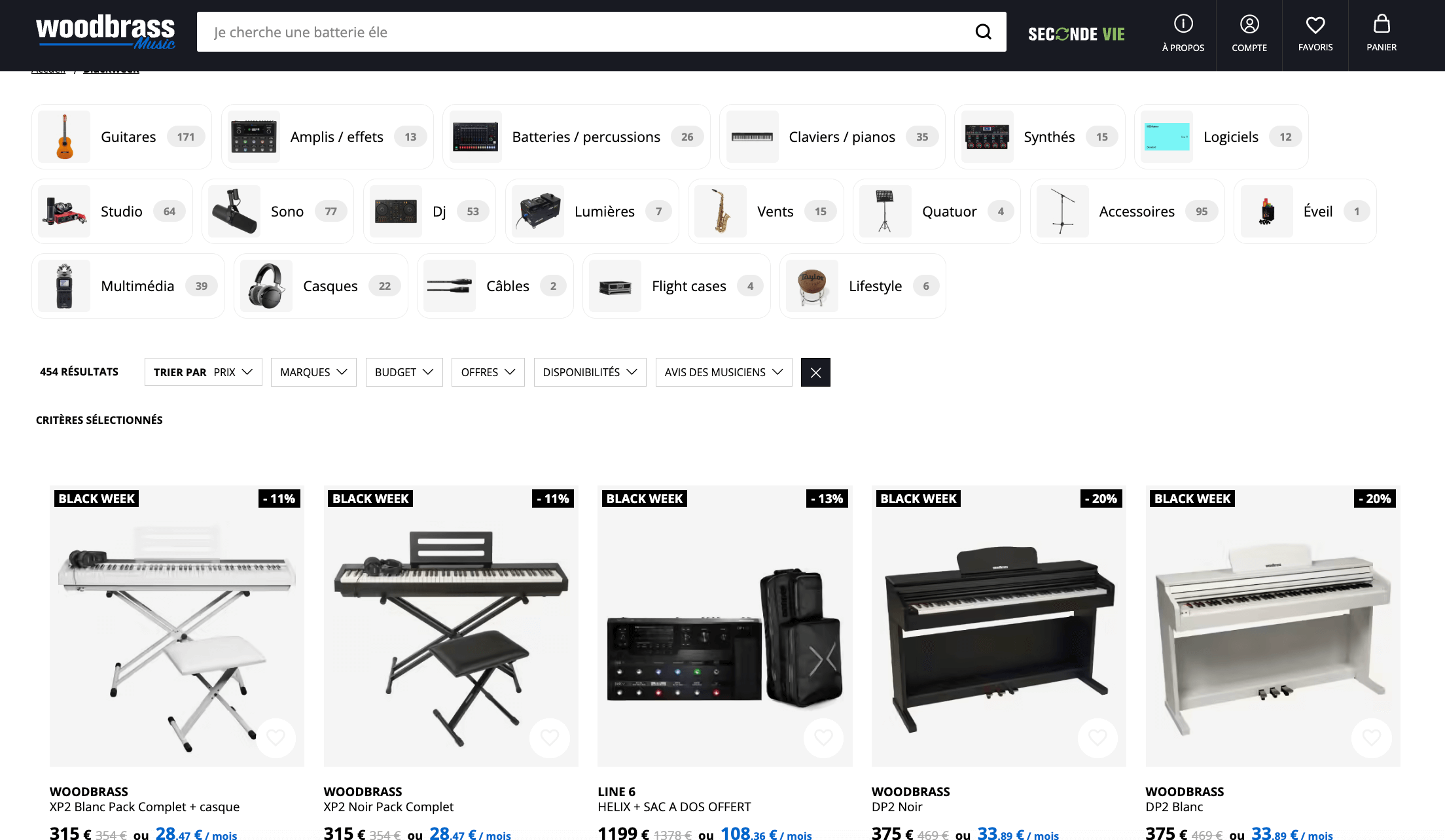 Black Friday Week Woodbrass