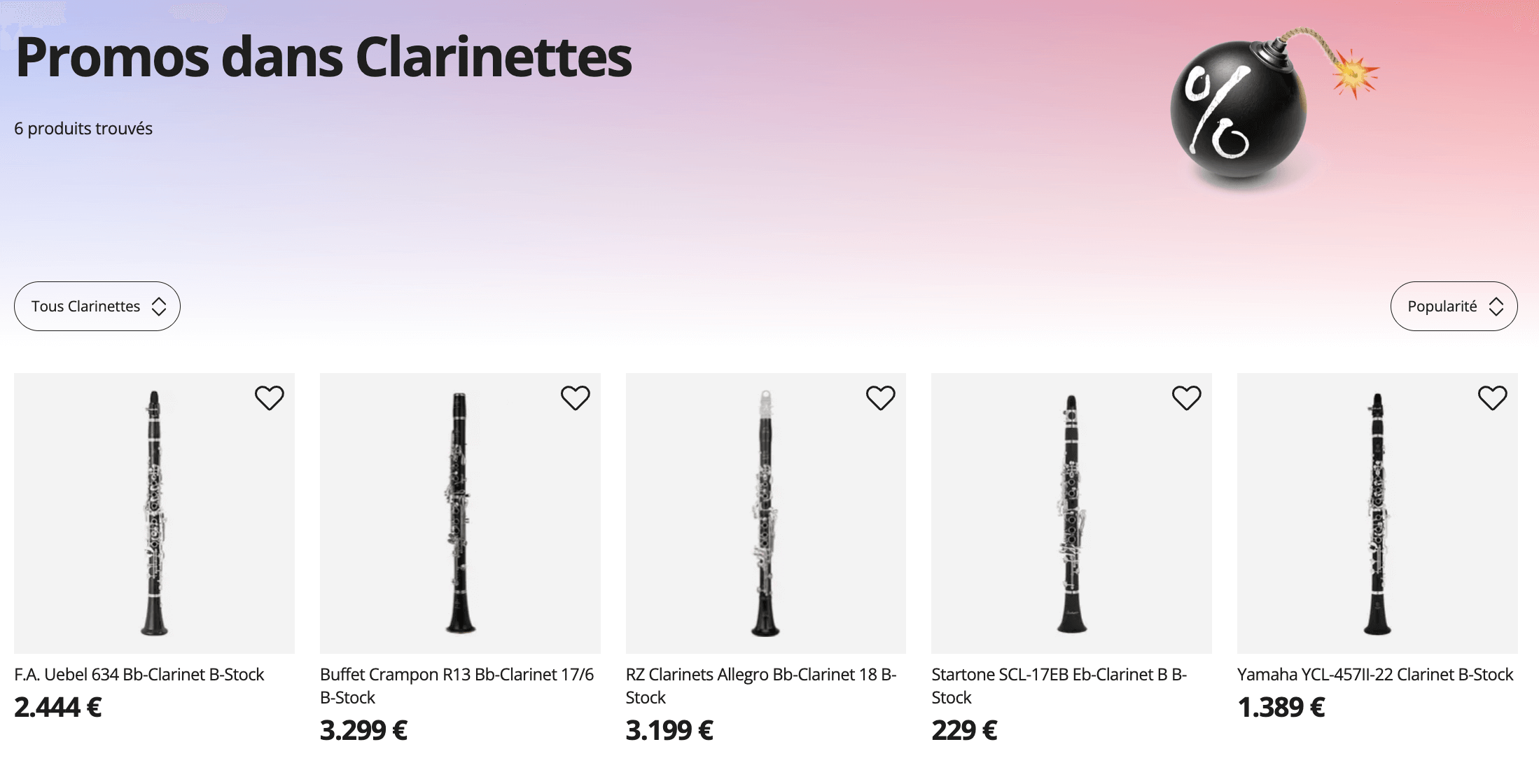 Blowouts flûtes traversières Thomann