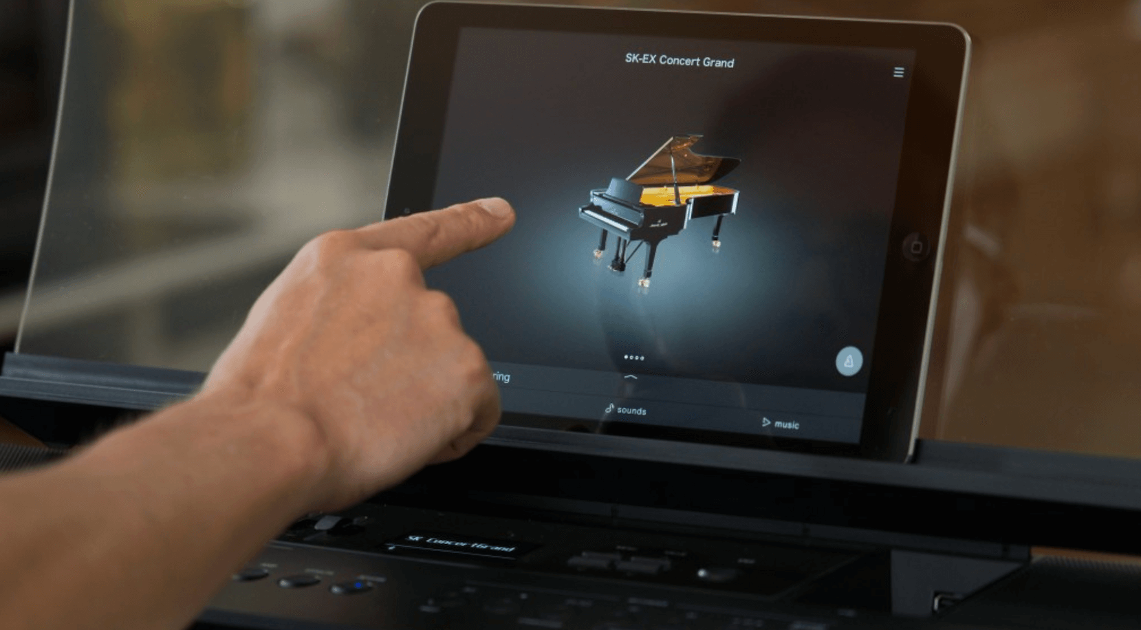 Kawai ES-920 - Application tablette