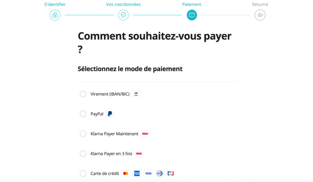 paiement en plusieurs fois thomann options de paiement