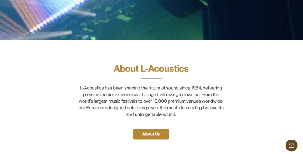 L-Acoustics marque Line Array