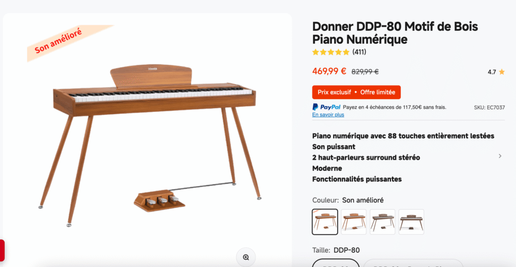 site officiel donner music