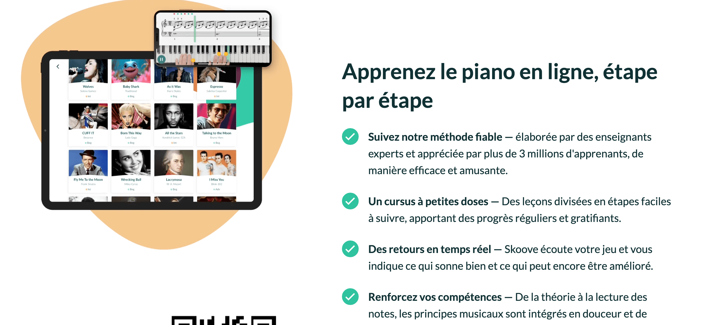 application musique skoove