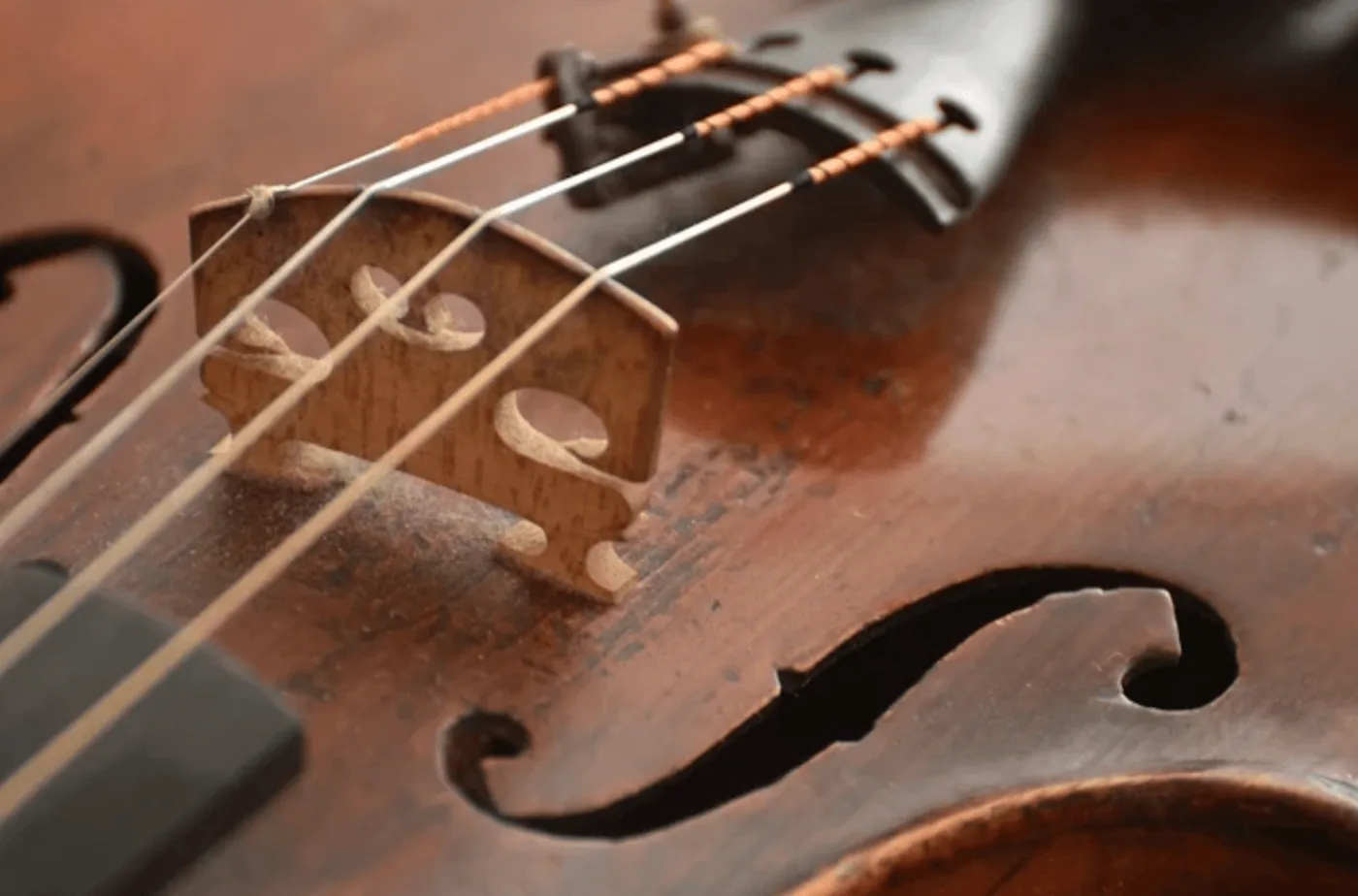Corde à vide au violon
