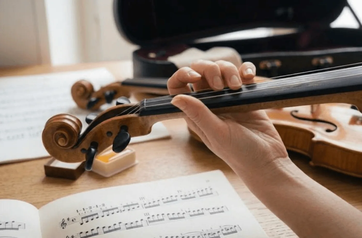 Démanché au violon